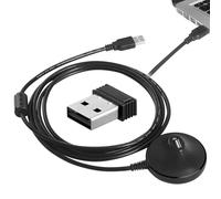 ANT+ Dongle USB ANT Chiavetta USB ANT+ con cavo di prolunga USB | ANT+ Set di dongle per la trasmissione dei dati in interni e ciclismo, compatibile con BKOOL TacX Trainer