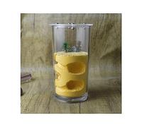 Ant Farm Mini rotondo formica nido fattoria tazza d'acqua acrilico trasparente piccola colonia area di alimentazione formica osservazione formica esperimento scientifico formicarium formiche vive e
