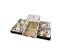 Ant Farm - Nido per formiche con grande area di attività e torre d'acqua Acrilico Ant Habitat Science Learning Kit Studio Comportamento degli insetti ed ecosistema Formiche vive e regina