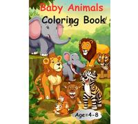 "Ant, Giraffe and Color Wild Animals Coloring Book