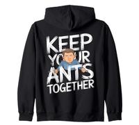 Ant Keeping Keep Your Ants Together Felpa con Cappuccio