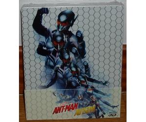 ANT-MAN E LA PULCE (Ant-Man And The Wasp) BD 3D+BLU-RAY NUOVO STEELBOOK A-B-C