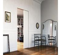 Anta Tresor Pure per controtelaio Essential scorrevole SCRIGNO Raso muro Grezza 90x210