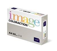 Antalis Coloraction - Risma di carta colorata, formato A4, 500 fogli, 80 g/m2, colore: Grigio chiaro (Iceland)