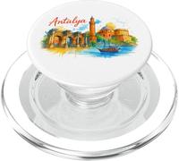 Antalya, Turchia, viaggio quotidiano classico PopSockets PopGrip per MagSafe