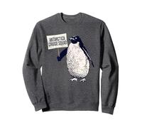 Antartide Cruise Squad Penguin Vacanza Souvenir divertente Felpa
