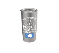 Antartide Drake Passage sopravvissuto da e per l'Antartide Bicchiere termico in acciaio inox doppia parete