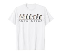 Antartide Famiglia Vacanze Pinguini Antartide Maglietta