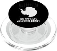 Antartide Mistero Terra Nascosta Teoria Accesso Limitato PopSockets PopGrip per MagSafe
