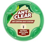 AntClear Home Defence - Esca anti-formiche, 2 pezzi, per interni ed esterni, distrugge le formiche e i loro nidi, potente controllo delle colonie, per cucina, giardino, casa, nessun disordine, facile