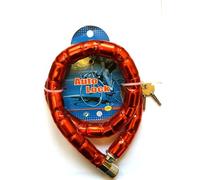 AntDau71® - Catena Antifurto per Moto, per Scooter, per Motorino, per Bici, Antitaglio, Con Chiavi - CW917