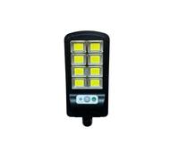 AntDau71® - Faretto LED Solare 400W IP66 Impermeabile - 2 Intensità di Luce, Pannello Solare Integrato, Staffa in Plastica, Telecomando Incluso - CW971