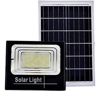 AntDau71 - Faro LED SMD 400 WATT pannello solare energia crepuscolare telecomando DR Bianco Freddo con Telecomando Pannello Solare FOTOVOLTAICO ENERGIA Solare Sole LUCI