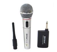 AntDau71® Microfono Professionale Senza Fili Unidirezionale per Karaoke e Concerti - Modello WG-309 - Trasmissione Wireless con Portata fino a 20m, Corpo in Metallo e Testa in Alluminio - CW311