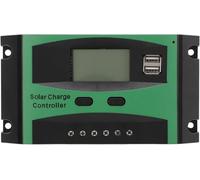 REGOLATORE DI CARICA 50A PWM PANNELLO SOLARE DC 12V 24V DISPLAY FOTOVOLTAICO