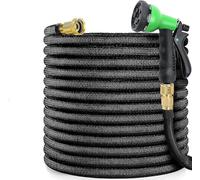 AntDau71® - Tubo Magico per irrigazione Da Giardino Allungabile Magic Hose Per Innaffiare Estensibile Varie Misure Dotato Di 8 Modalità Di Pistola Ad Acqua (5/25 metri)