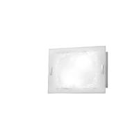 Antea luce 6222.40 Damasco lampada parete rettangolare