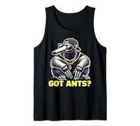 Anteater Aardvark Skater Skateboard Ottenuto Formiche Canotta