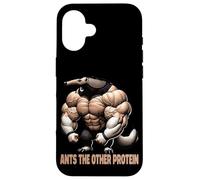 Anteater Ardvaark Bodybuilding Formiche L'altra proteina Custodia per iPhone 16