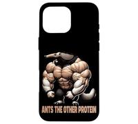 Anteater Ardvaark Bodybuilding Formiche L'altra proteina Custodia per iPhone 16 Pro Max