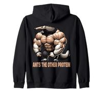 Anteater Ardvaark Bodybuilding Formiche L'altra proteina Felpa con Cappuccio