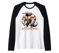 Anteater Ardvaark Bodybuilding Formiche L'altra proteina Maglia con Maniche Raglan