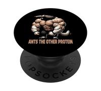Anteater Ardvaark Bodybuilding Formiche L'altra proteina PopSockets PopGrip Adesivo