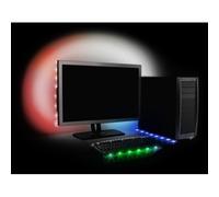 Antec Advance Accent - Striscia di sbieco con alimentazione USB, multicolore per computer o TV