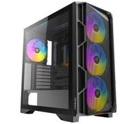 Antec AX1000 ARGB Case Midi Tower Vetro Temperato No-Power E-ATX/ATX/mATX/Mini-ITX