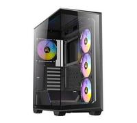 Antec C3 Black ARGB Case Midi Tower Vetro Temperato No-Power ATX/mATX/Mini-ITX