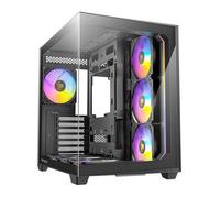 Antec C5 ARGB Mid Tower - Case da gioco in vetro temperato per PC, colore: Nero