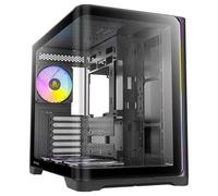 Antec C5 Curve ARGB, 4 ventole ARGB PWM da 120 mm incluse, fino a 10 ventole contemporaneamente, porta Type-C 3.2 Gen 2, pannelli frontali e laterali in vetro temperato curvo, supporto radiatore 360
