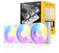 Antec Connect 120 ARGB C120 ARGB White_3PK - Set da 3 pezzi, colore: Bianco/Rotazione in avanti