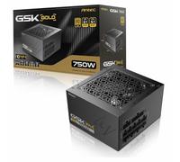 Antec GSK ATX3.1 750W Power Supply V2 - 80 PLUS Gold, Full Modular, PCIe 5.1, JP Capacitors, Zero RPM Manager, 7-Year Warranty