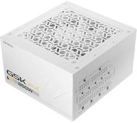 ANTEC GSK850 V2 White ATX3.1, alimentatore full modulare da 750 W, certificato 80 Plus Gold, supporto PCIE 5.1, design PhaseWave, gestione zero RPM, ventola silenziosa da 120 mm, garanzia di 10 anni