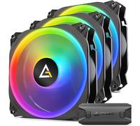 Antec Prizm X 120 ARGB 3+C Ventola per case PC 12 cm Nero 3 pezzi - Nouvo