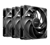 Antec Tranquil 120, ventole per case da 120 mm x 25 mm, ventole PWM, 2000 giri/min, 59,23 CFM, 2,46 mmH₂O, connettore PWM a 4 pin, ventola da 120 mm, serie Tranquil, confezione da 3