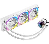 Antec VORTEX 360 Processore Kit di raffreddamento a liquido 12 cm Bianco 1 pz (ANTEC Vortex 360 ARGB AiO Liquid CPU Cooler, White, Universal Socket, 360mm Radiator, PWM 2000RPM Fusion ARGB Cooling Fa