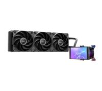 Antec Vortex View 360 AIO Liquid CPU Cooler, Schermo IPS da 5 pollici, 3 ventole PWM da 120 mm, display personalizzabile, pompa ad alte prestazioni, giunto a sfera girevole, sistema RGB Backglow