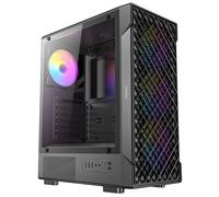 Antec VX-320 ARGB Case Midi Tower Vetro Temperato No-Power ATX/mATX/Mini-ITX