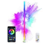 ANTELA Lampade da Terra LED 9W, Piantana Lampada Terra Fai da te RGB Multi-coulor, Dimmerabile con Telecomando, Timer, per Soggiorno Camera da Letto, Sala Giochi, Cinema di Casa