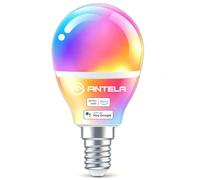 ANTELA Lampadina Alexa E14 4.5W Smart Bulb LED G45 WiFi Lampadine
