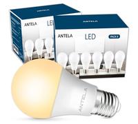 ANTELA Lampadina LED E27, 8,5W Equivalenti a 60W, 806 Lumen Luce Bianca Calda 3000K, LED Lampadina Super Luminosa, Risparmio Energetico, Nessuno Sfarfallio, Pacco da 12