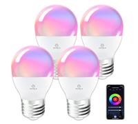 ANTELA Lampadine LED Alexa Inteligente WiFi E27 G45, 4,9W 470LM