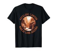 Antelope Canyon Arizona invecchiato Cerchio Vintage Maglietta