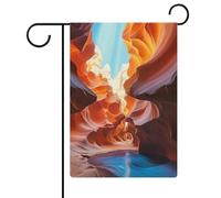 Antelope Canyon Bandiere da giardino 30,5 x 45,7 cm bandiera esterna a doppia faccia bandiera estiva da cortile floreale bandiere da giardino di benvenuto stagionali decorazioni per le vacanze