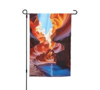 Antelope Canyon Flag 30,5 x 45,7 cm bandiere da esterno verticali su entrambi i lati bandiera da giardino grande cartello bandiere per casa cortile esterno bandiera decorativa per prato, decorazione