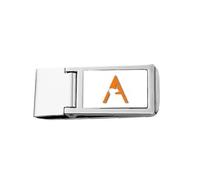 Antelope Horn Impact Grass Slim fermasoldi in acciaio inox titolare tasca portafoglio