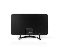 Antenna da interno Attiva FM UHF VHF 0-25 km LTE700 Guadagno 26 dB Nero Nedis