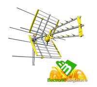 ANTENNA 21-476 OFFEL UHF VHF COMBI TRE Z HD MULTIBANDA 3 CULLE 4K FULL HD LTE 5G